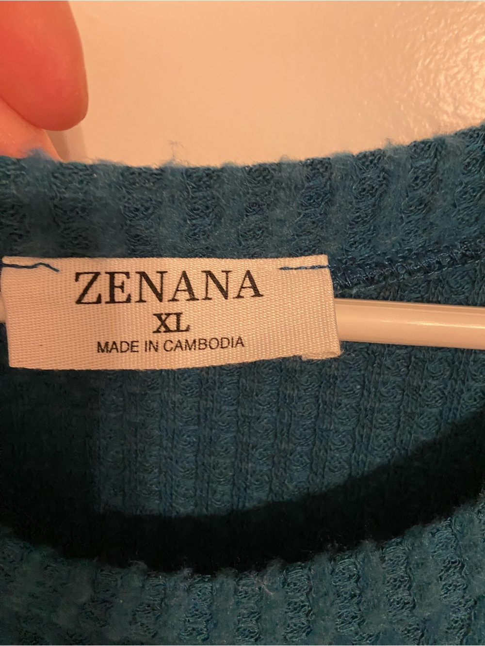 Zenana XL Teal tunic - Picture 2 of 6